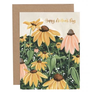 Happy Mother's Day Windy Hills Greeting Card